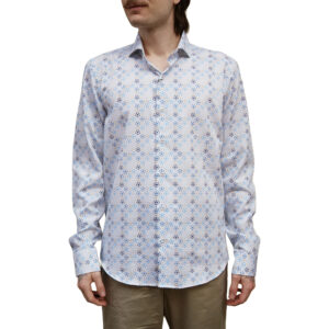 Warwicks White Shirt with Football Print