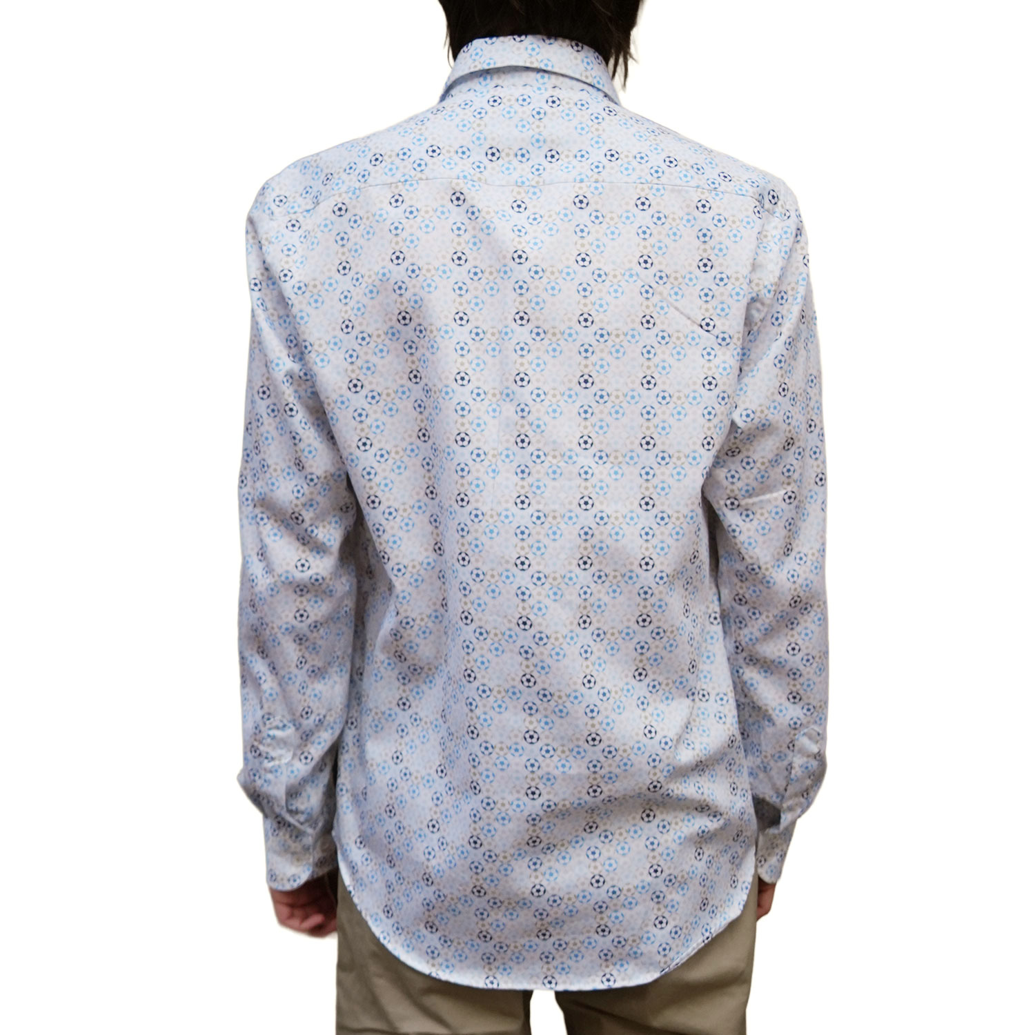 Warwicks White Shirt with Football Print