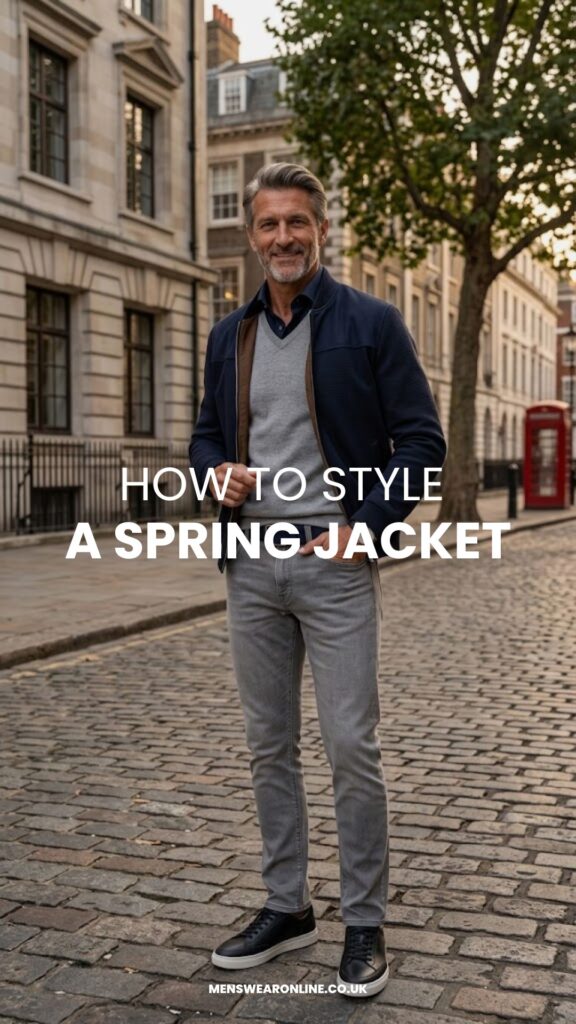 How to Style a Spring Jacket: 5 Versatile Outfit Ideas for Men