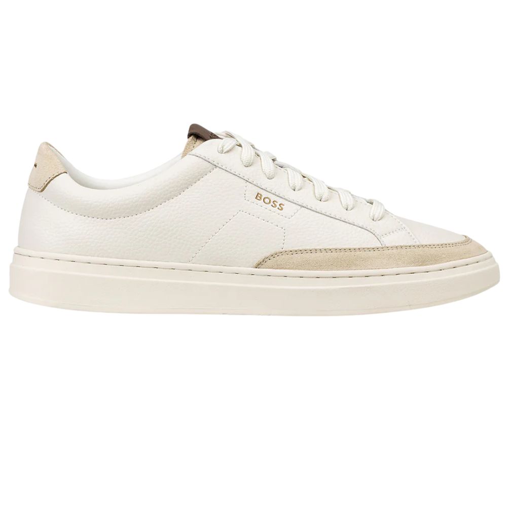 BOSS Off White trainers side