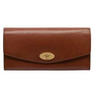 Mulberry Darley Wallet Oak Two-Tone Small Classic Grain