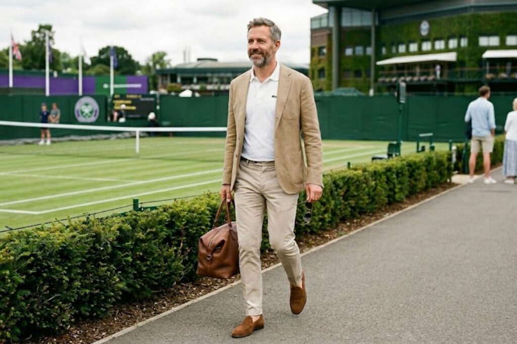Wimbledon Tennis Match Outfit Ideas for Men 1