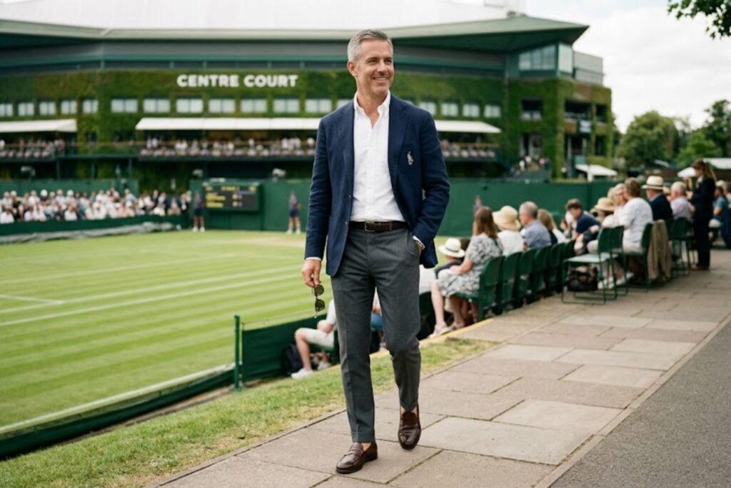 Wimbledon - Tennis Match Outfit Ideas for Men
