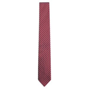 BOSS Red Jacquard Silk Tie