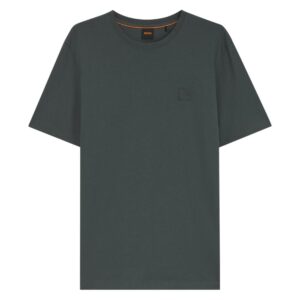 BOSS Tales Dark Green Cotton T-Shirt