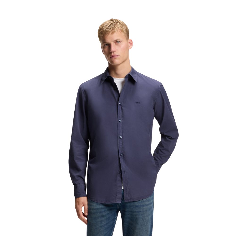 BOSS NAVY SHIRT