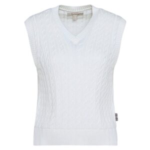 Barbour Hartland Cream Sweater Vest