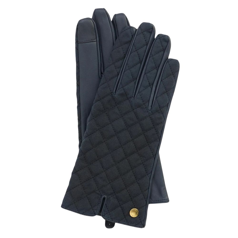 Barbour Women Scarlet Navy Gloves 1 Barbour Women Scarlet Navy Gloves