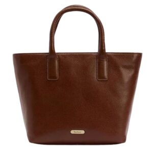 Barbour Women's Leather Brown Tote Bag