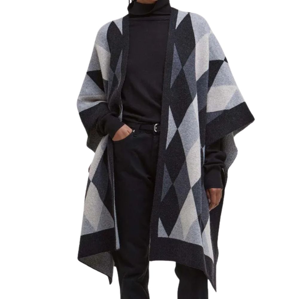 Barbour Women's Grey Rosemary Cape