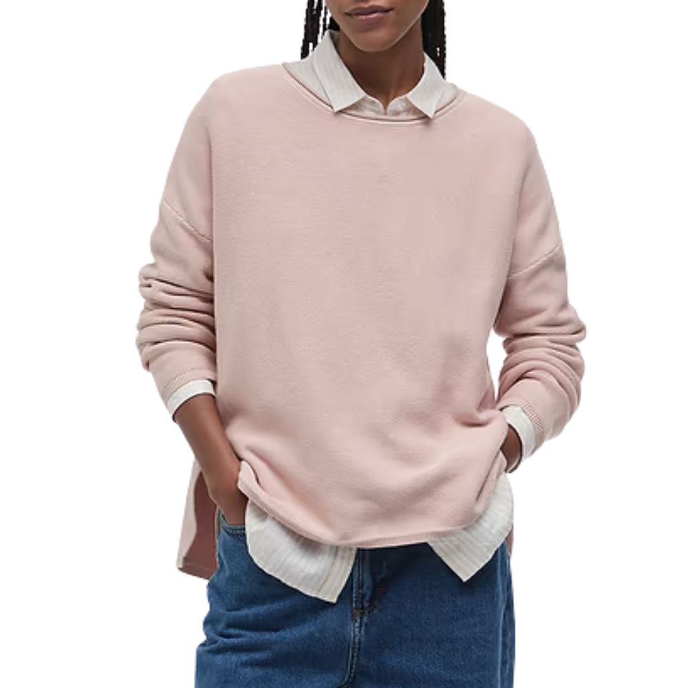 Barbour Women's Marine Knitted Jumper Primrose Pink