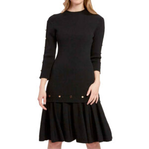 Derhy Java Black Dress