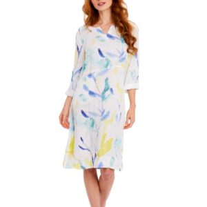 Dolcezza Feminine Brushstroke Mini Dress