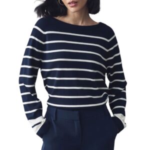 Emme Marella Navy Crewneck