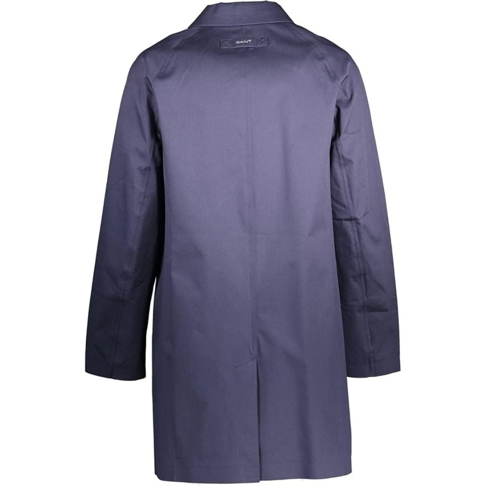GANT Women's Navy Rain Mac Trench Coat