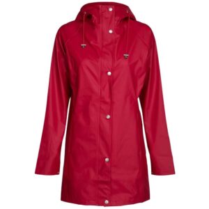 Ilse Jacobsen Deep Red Raincoat