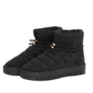 Ilse Jacobsen Women's Quilted Black Boots