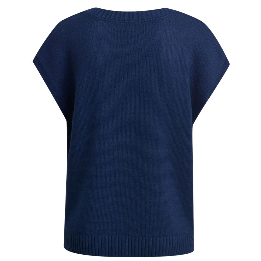 Milano V-neck Navy Vest
