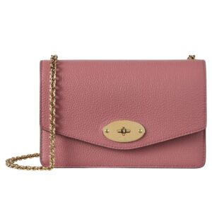 Mulberry Small Darley Pink Scrumpy Small Classic Grain