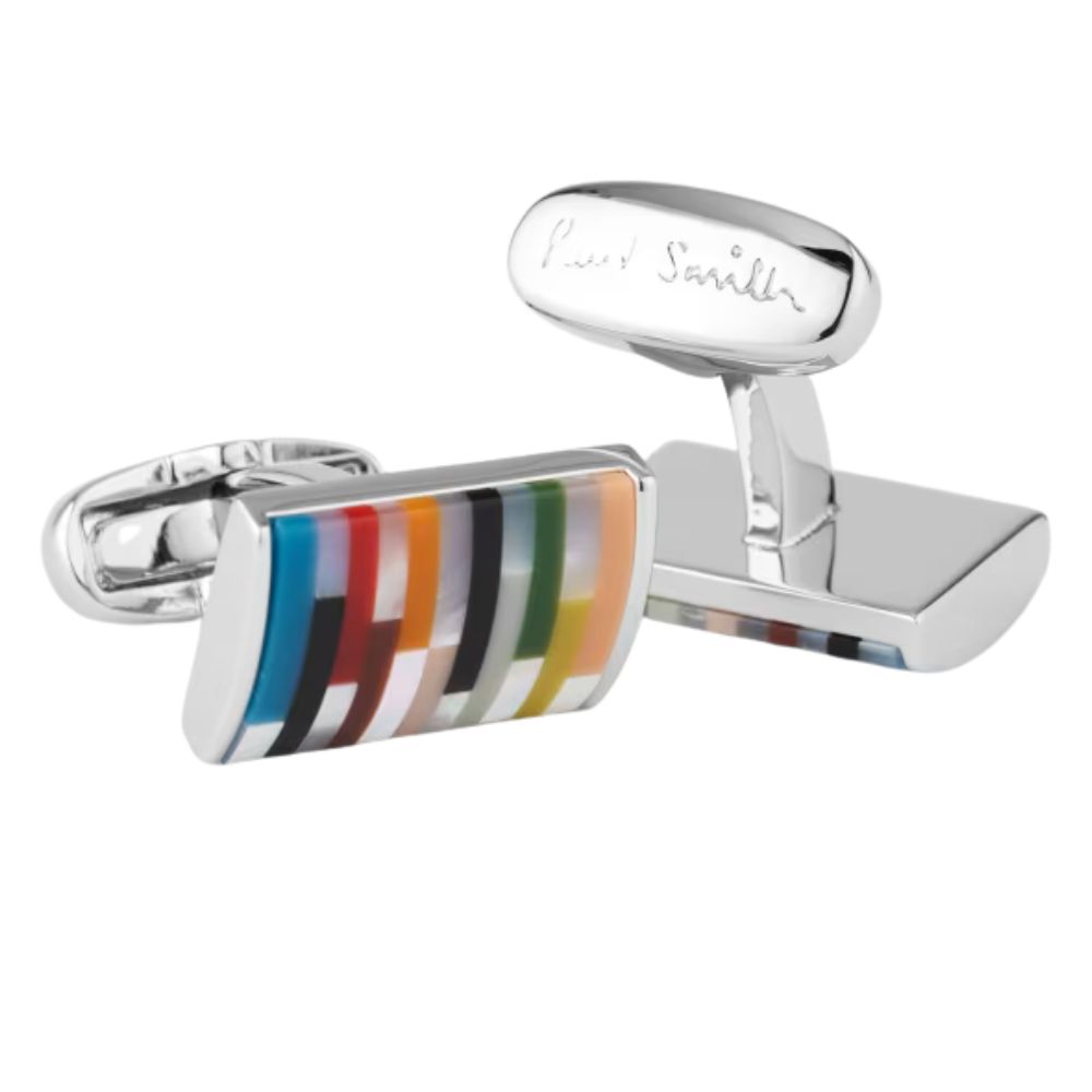Paul Smith Curved Cuff Links side