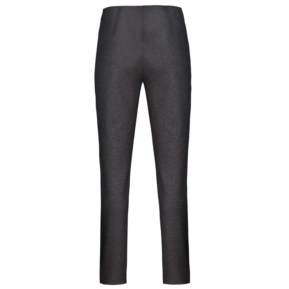 Robell Zip Pocket Womens Grey Trousers