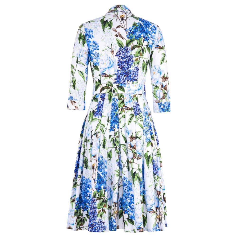 Samantha Sung Audrey Midi White Dress