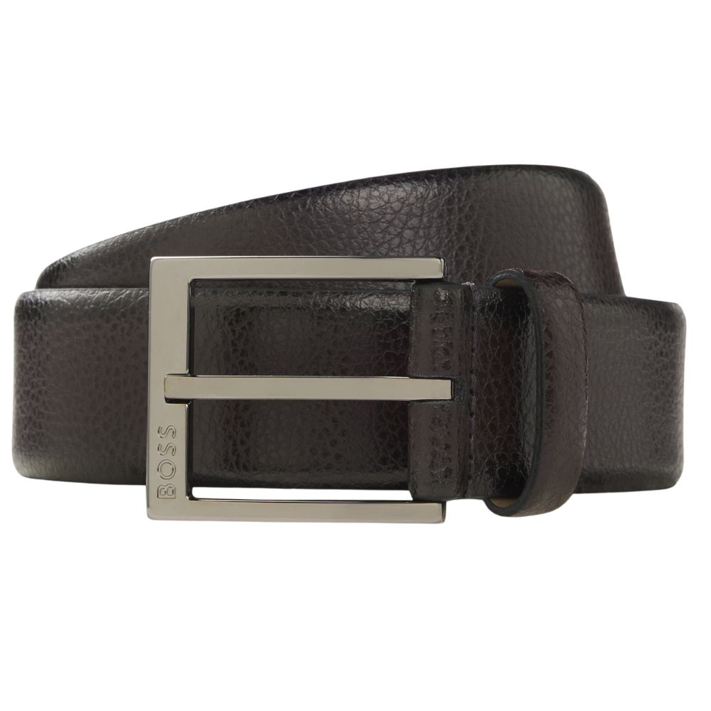 BOSS Elloy Brown Belt Front