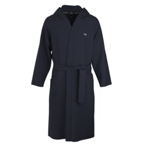 Boss Navy Terry Dressing Gown