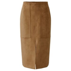 The Ultimate Horse Racing Style Guide for Men: What to Wear to Ascot, Cheltenham & the Races 23 Oui Light Brown Faux Suede Midi Skirt