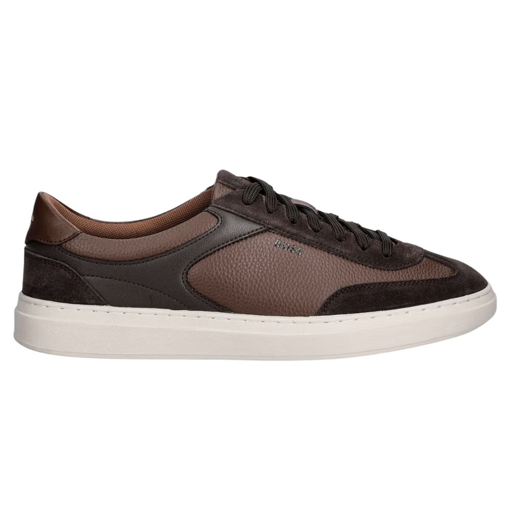 BOSS Kieran Dark Brown Trainers