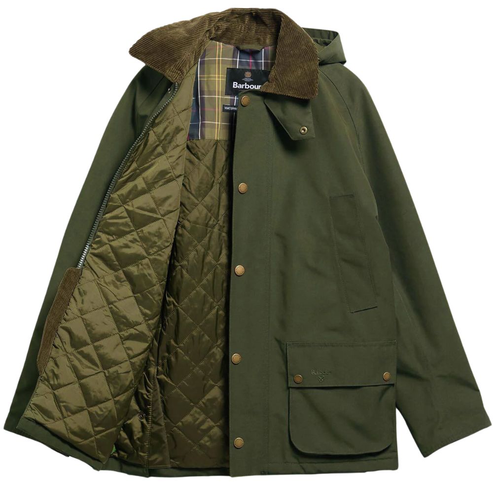 Barbour Green Winter Ashby Jacket