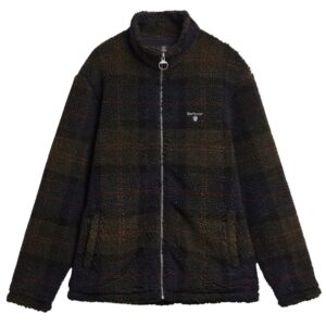BARBOUR Green Taran Full Zip Fleece