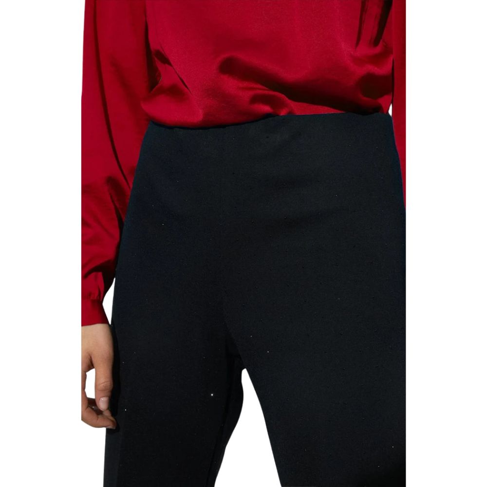 Bariloche Anzio Black Straight Leg Trousers