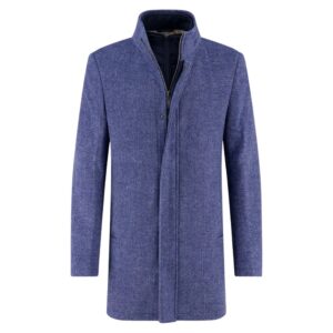 The Ultimate Horse Racing Style Guide for Men: What to Wear to Ascot, Cheltenham & the Races 19 A Fish Named Fred Blue Funnel Neck Coat