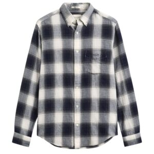 GANT Regular Fit Windblown Flannel Check Shirt