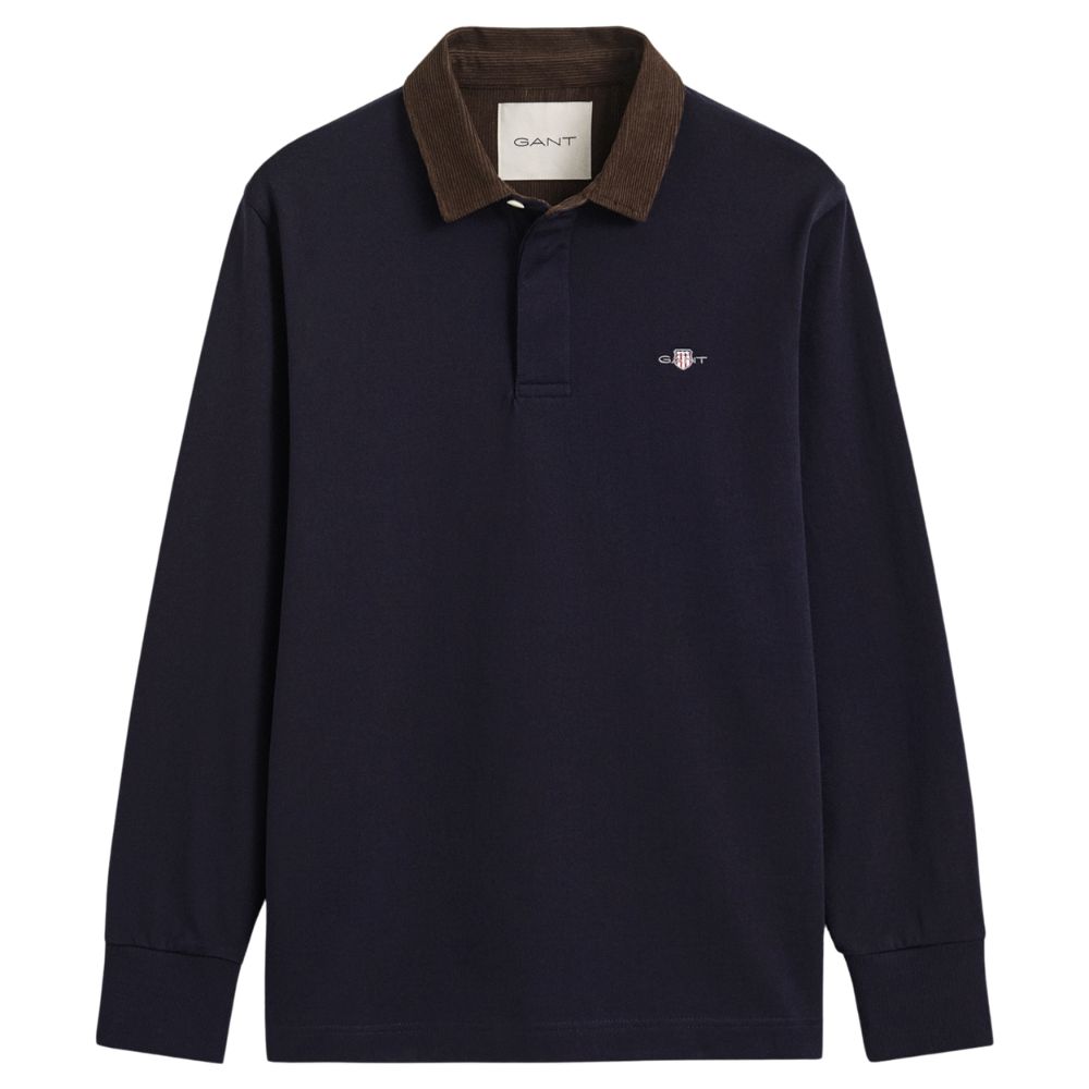GANT Regular Navy Cord Collar Rugger
