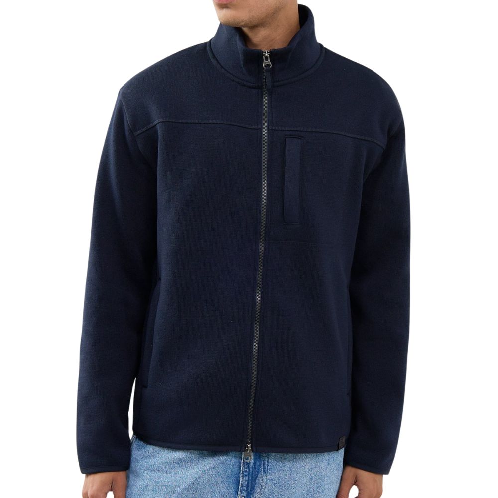 Gant Navy Full Zip Fleece