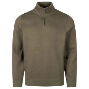 Paul Smith Classic Green Half Zip Sweat Top