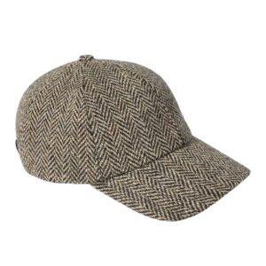 Paul Smith Harris Tweed Brown Cap