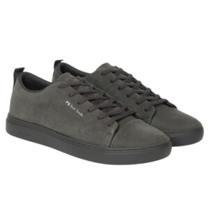 Paul Smith 'Lee' Leather Grey Trainers