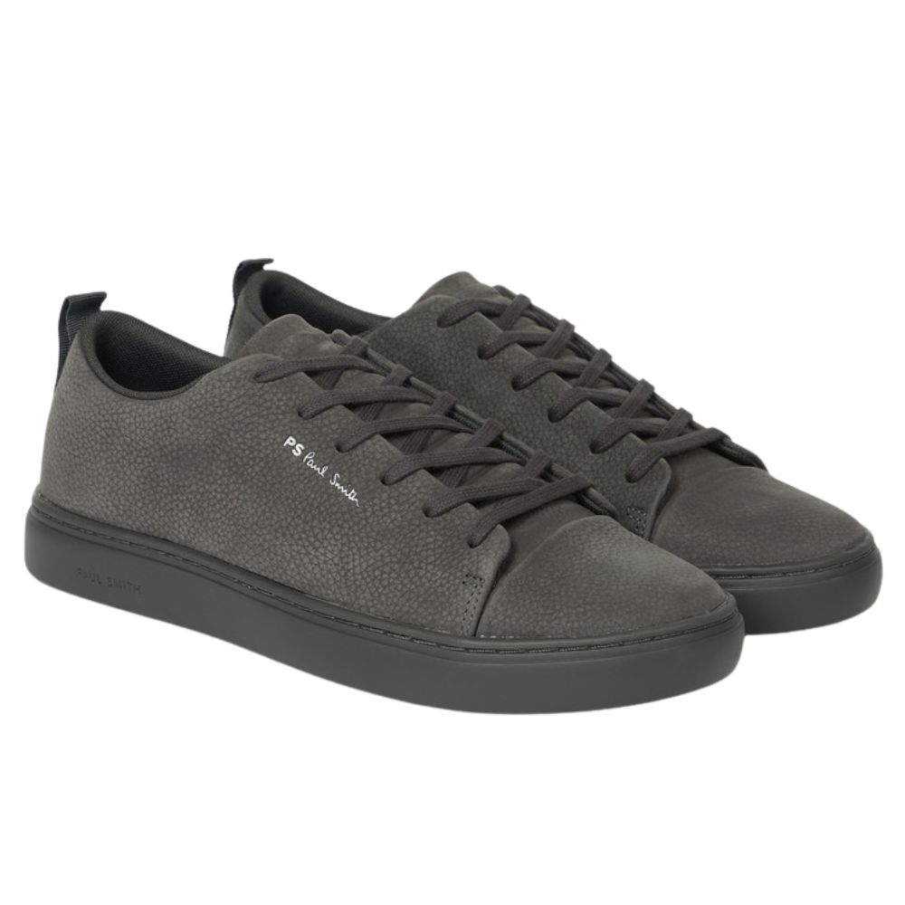 Paul Smith 'Lee' Leather Grey Trainers