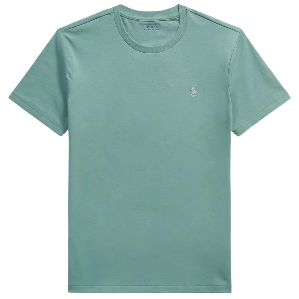 Polo Ralph Lauren Green Custom Slim Fit Jersey T-shirt