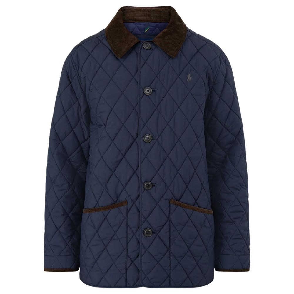 Polo Ralph Lauren Navy Woven Barn Jacket