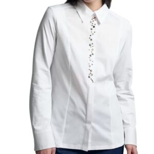 Tinta Anayasi White Stretch Jersey Shirt