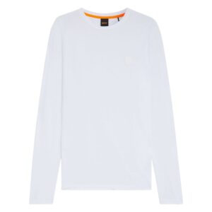 BOSS Long Sleeved White T-Shirt