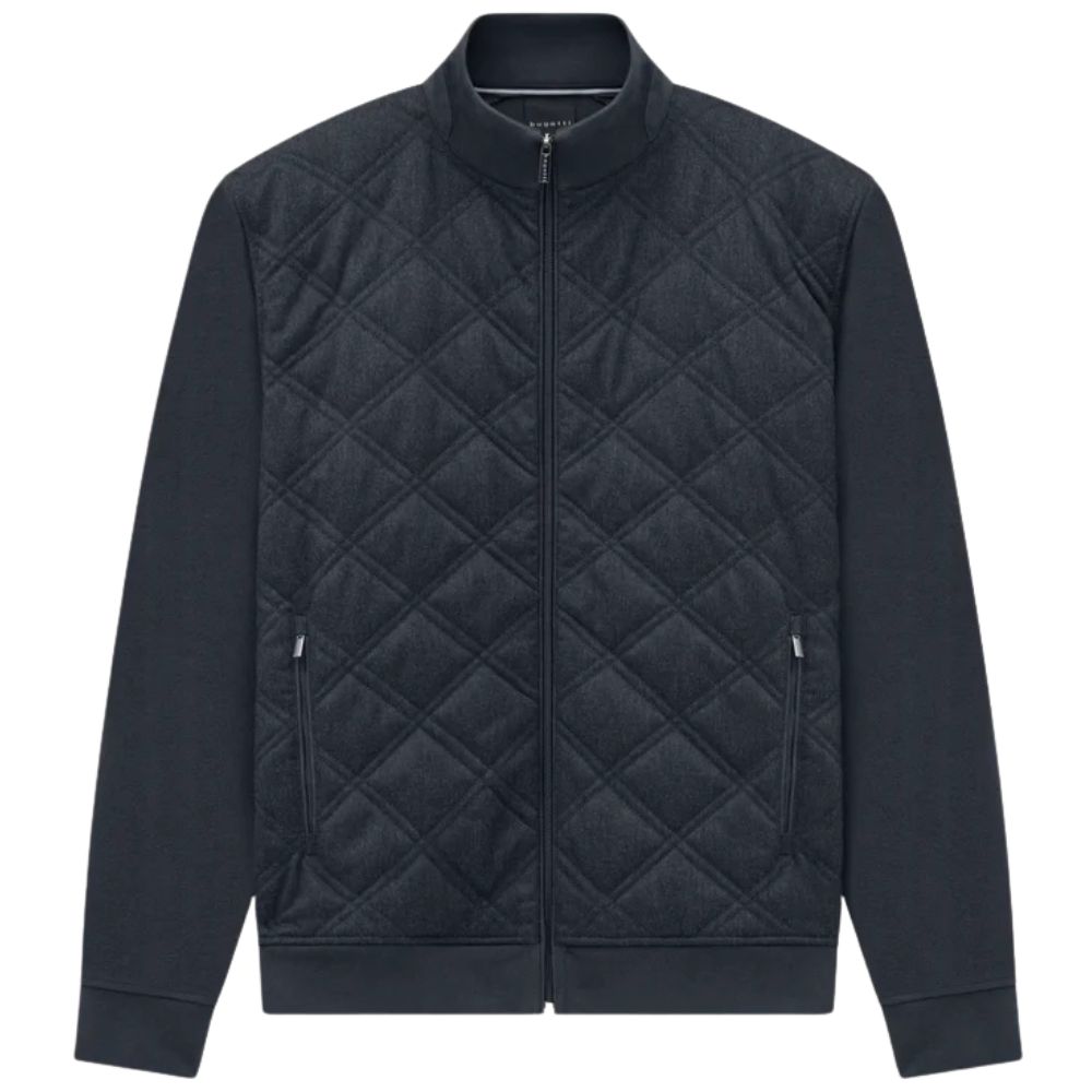 BUGATTI Quilted Navy Hybrid Jacket