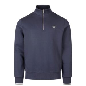 Fred Perry Blue Half Zip
