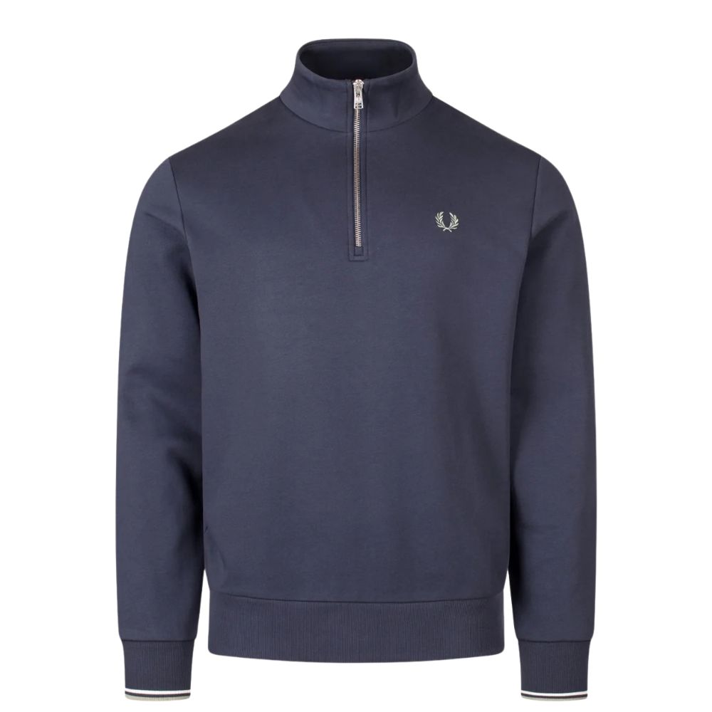 Fred Perry Blue Half Zip