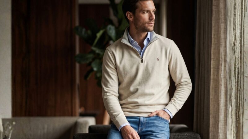 How to Wear a Half-Zip This Autumn: 4 Ways to Style It