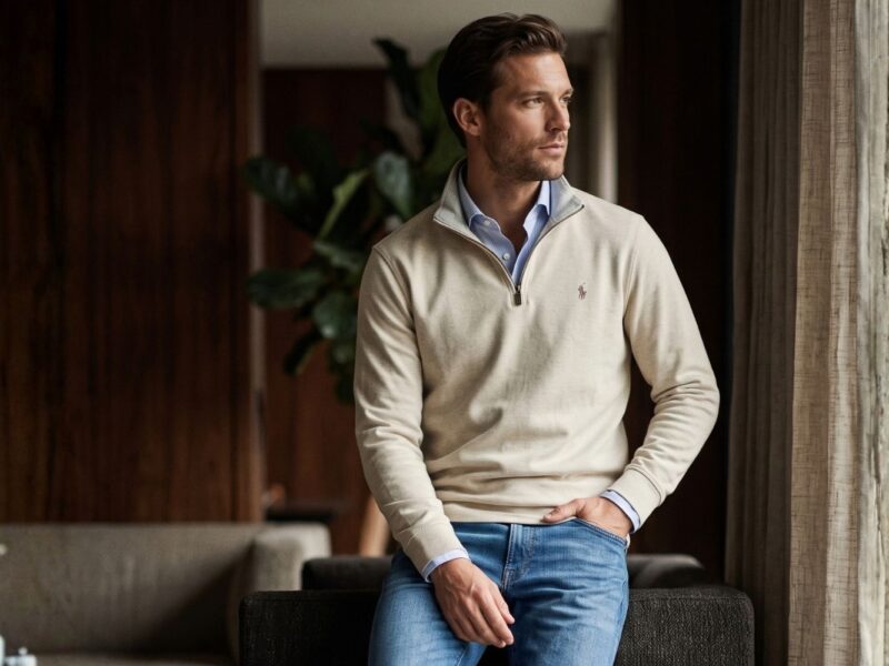 How to Wear a Half-Zip This Autumn: 4 Ways to Style It